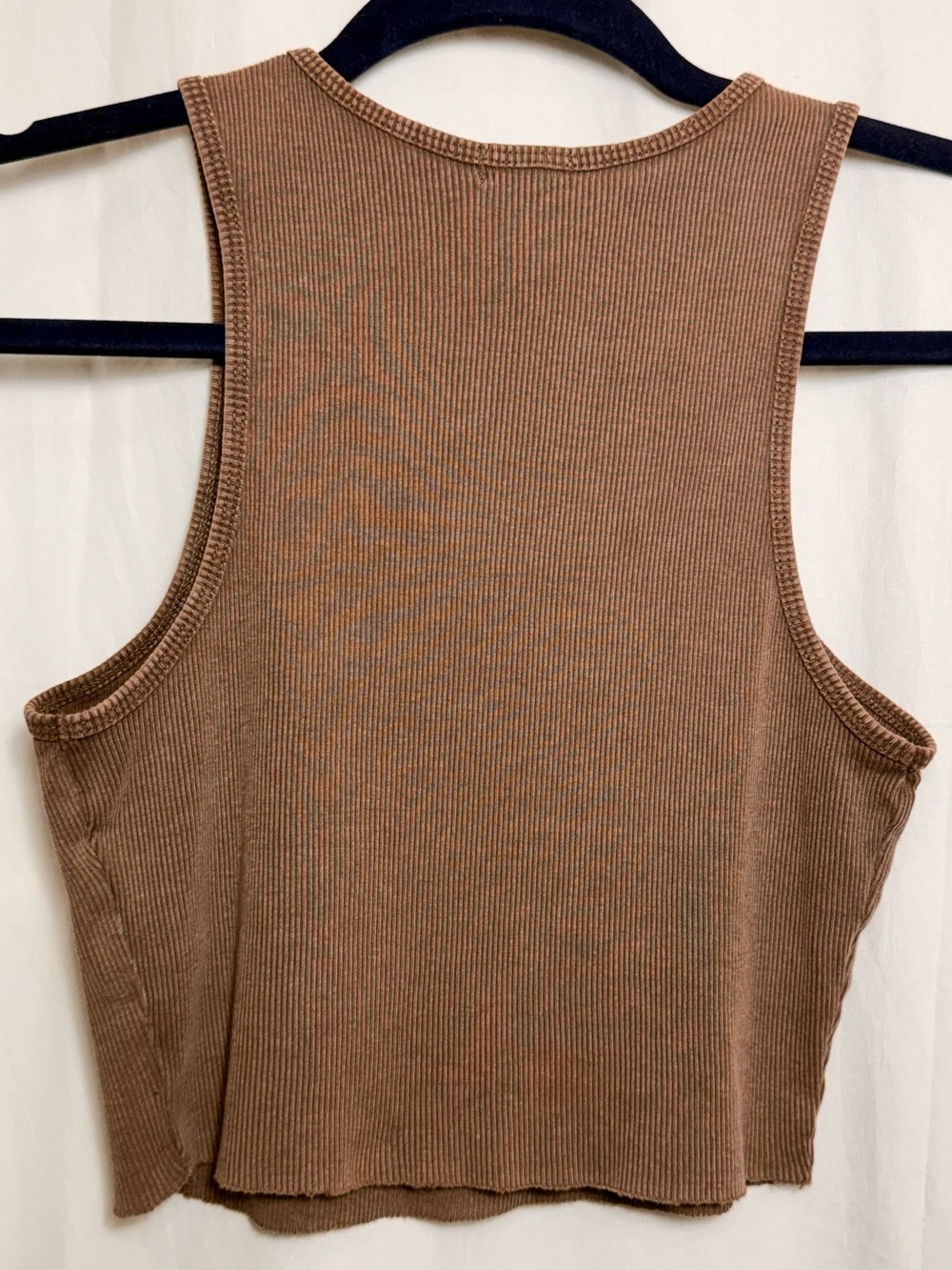 GARAGE Cropped Ribbed Tank - Picture 2 of 3